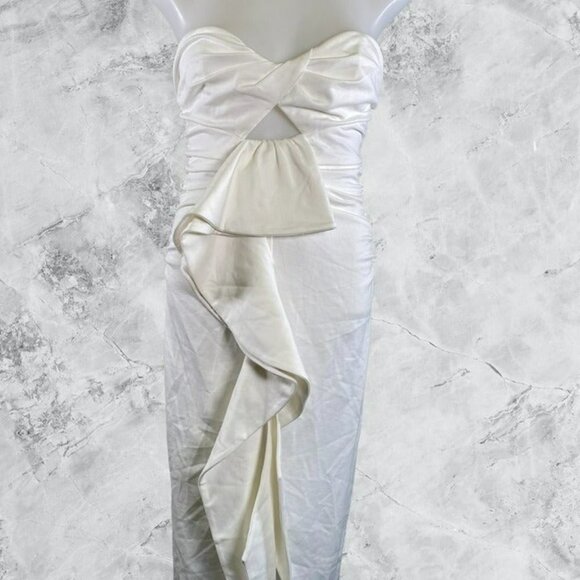 Michael Costello x REVOLVE Dorothea Dress - Ivory - Picture 3 of 9